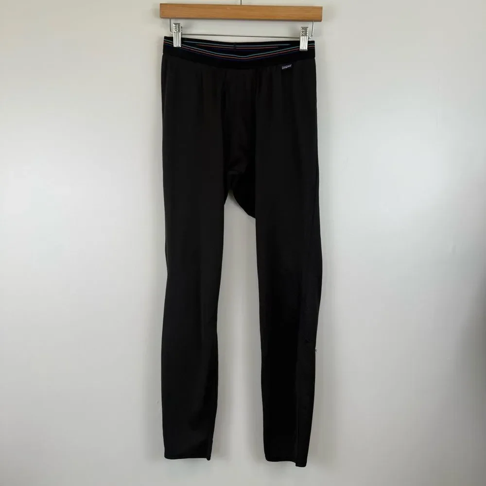 PATAGONIA Capilene Midweight Baselayer Bottoms #44487 BLACK Men's Size Small